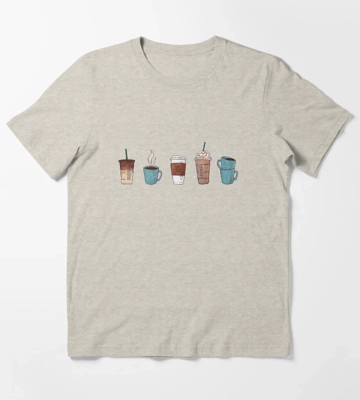 Coffee T-Shirt Cream