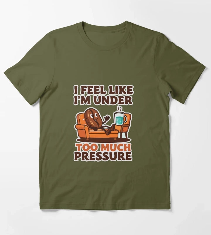 Coffee Under Pressure T-Shirt Olive Green