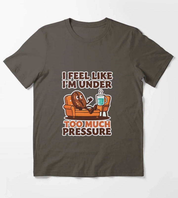 Coffee Under Pressure T-Shirt Dark Grey