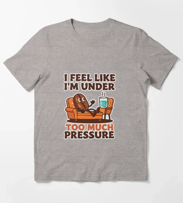 Coffee Under Pressure T-Shirt Heather Grey