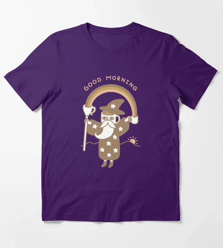 Coffee Wizard T-Shirt Purple