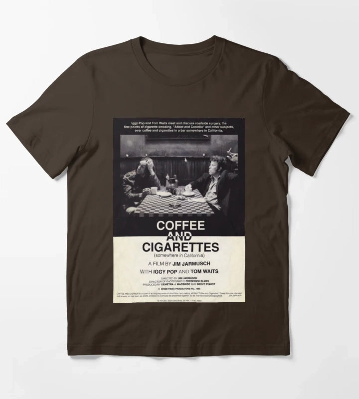 Coffee and Cigarettes T-Shirt Brown