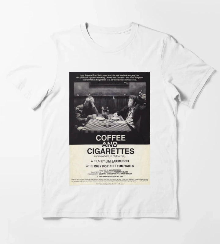 Coffee and Cigarettes T-Shirt White