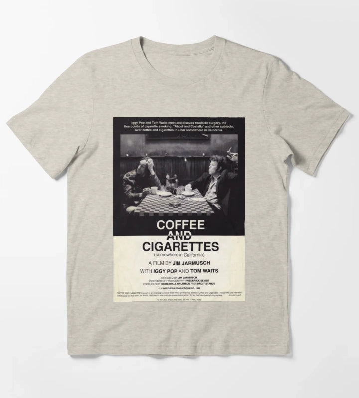 Coffee and Cigarettes T-Shirt Cream