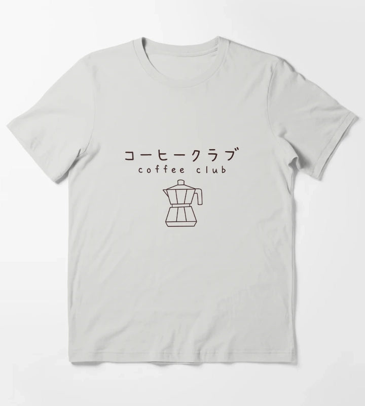 Coffee club T-Shirt Light Grey