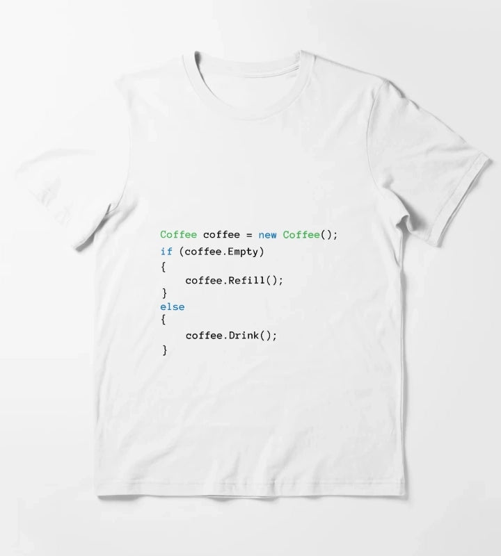 Coffee code T-Shirt White