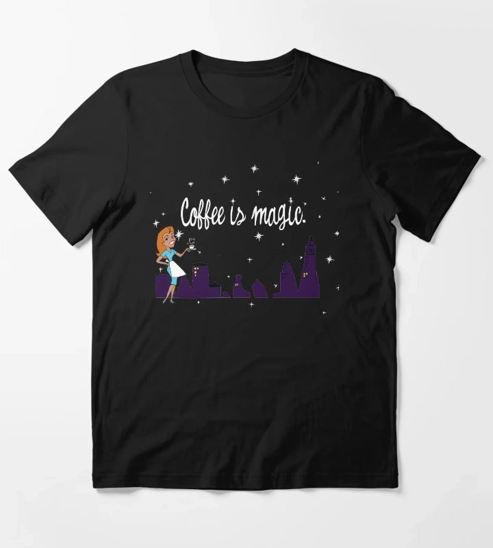 Coffee is Magic Bewitched TV T-Shirt