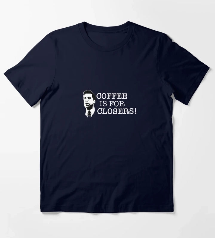 Coffee is for Closers T-Shirt Navy