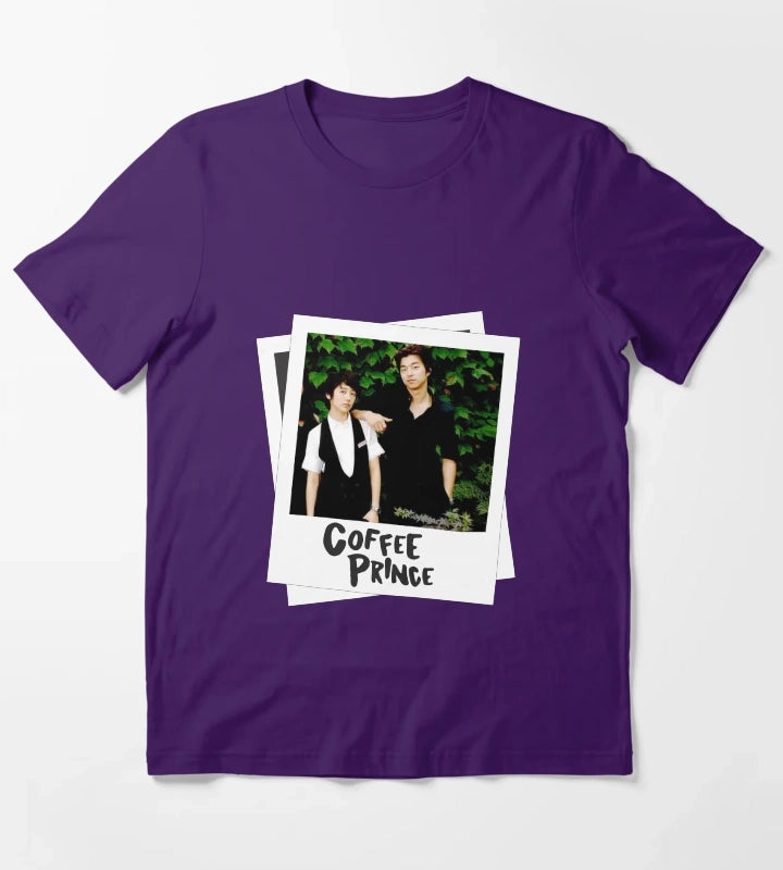 Coffee prince Yoon Eunhye Go Eun Chan Gong Yoo Choi Han Kyul T-Shirt Purple