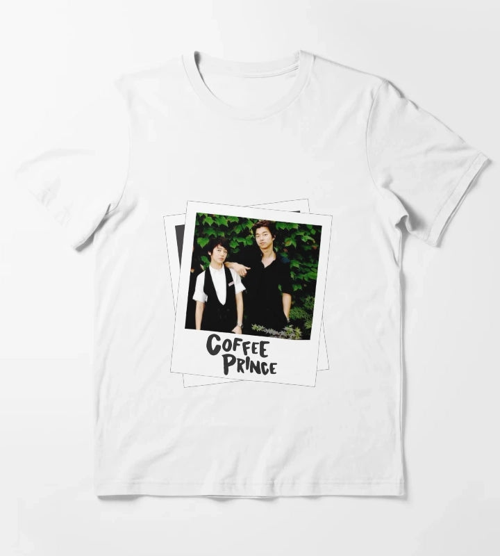 Coffee prince Yoon Eunhye Go Eun Chan Gong Yoo Choi Han Kyul T-Shirt White