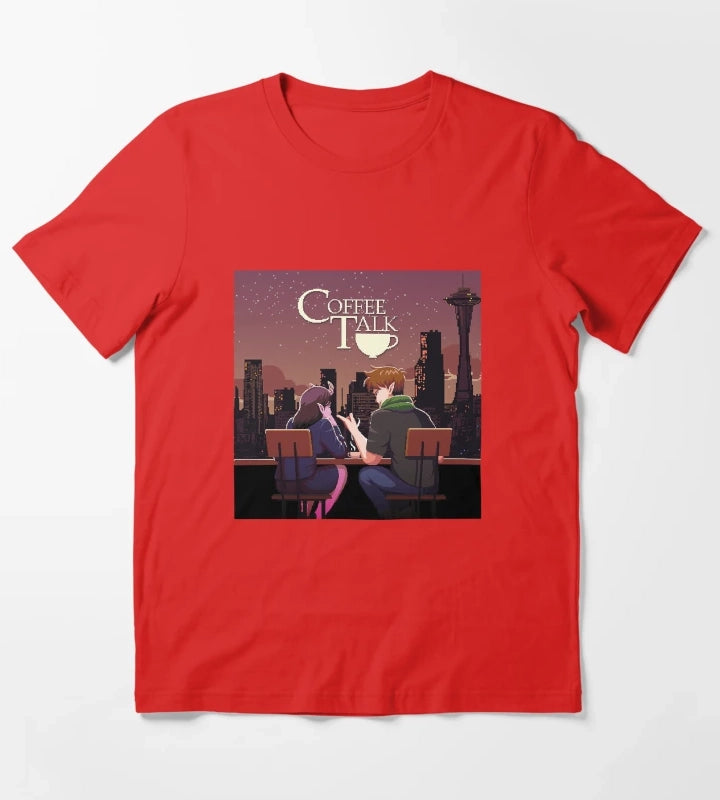 Coffee talk T-Shirt Red