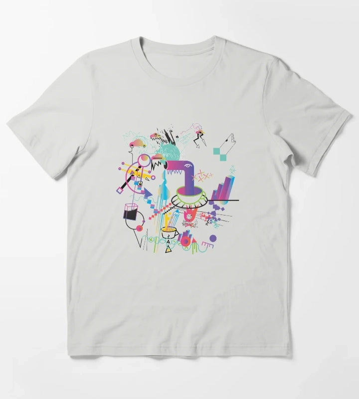 Coffee too late T-Shirt Light Grey