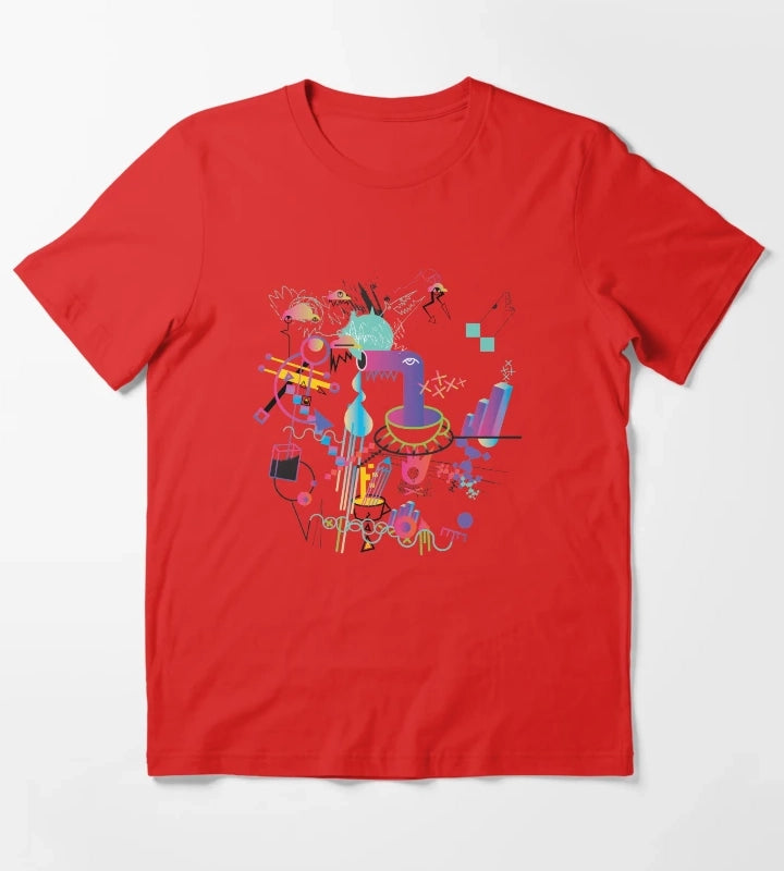 Coffee too late T-Shirt Red