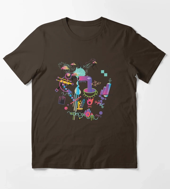 Coffee too late T-Shirt Brown