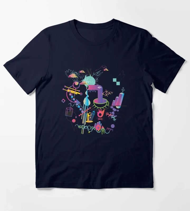 Coffee too late T-Shirt Navy