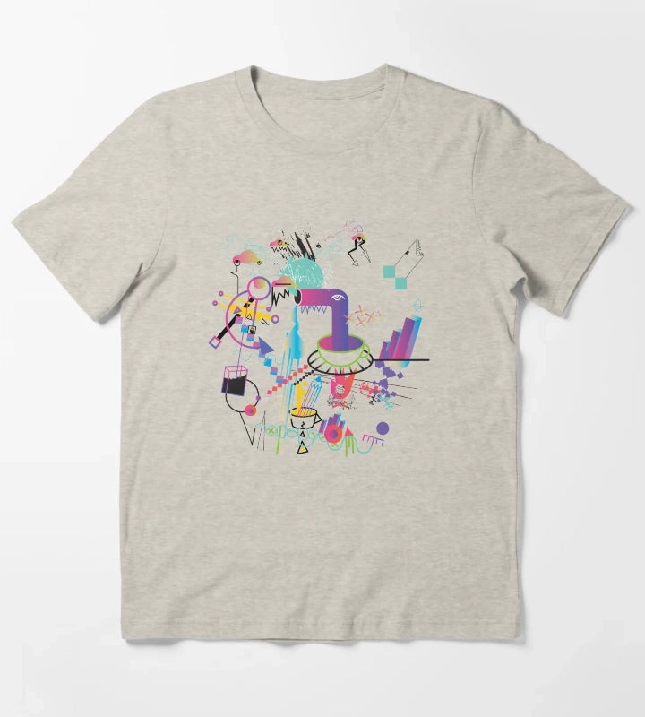 Coffee too late T-Shirt Cream