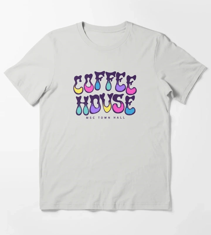 Coffeehouse Groovy T-Shirt Light Grey