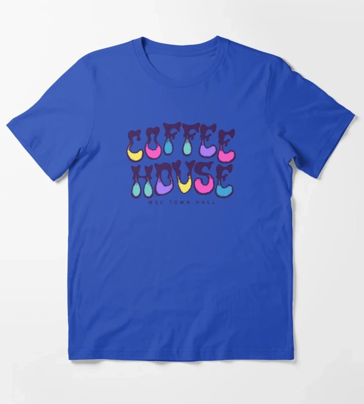 Coffeehouse Groovy T-Shirt Blue