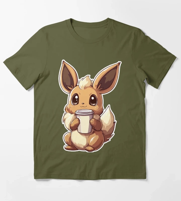 Coffeevee T-Shirt Olive Green