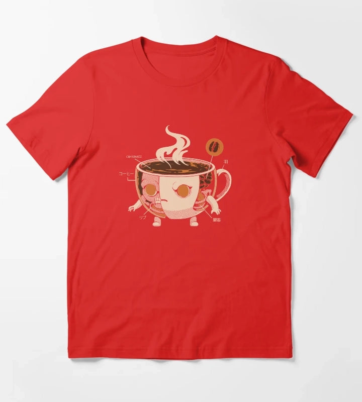 Coffeezilla Xray T-Shirt Red
