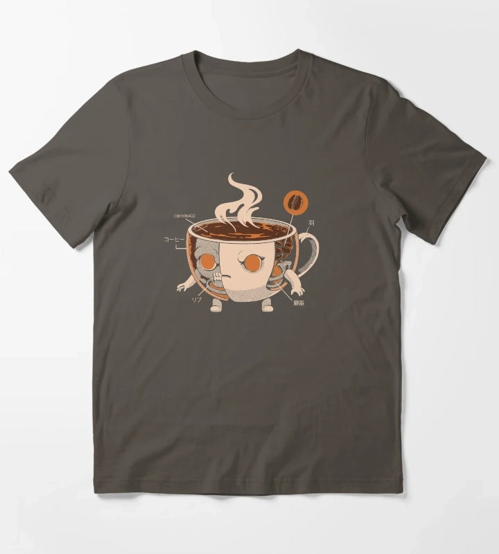 Coffeezilla Xray T-Shirt Dark Grey