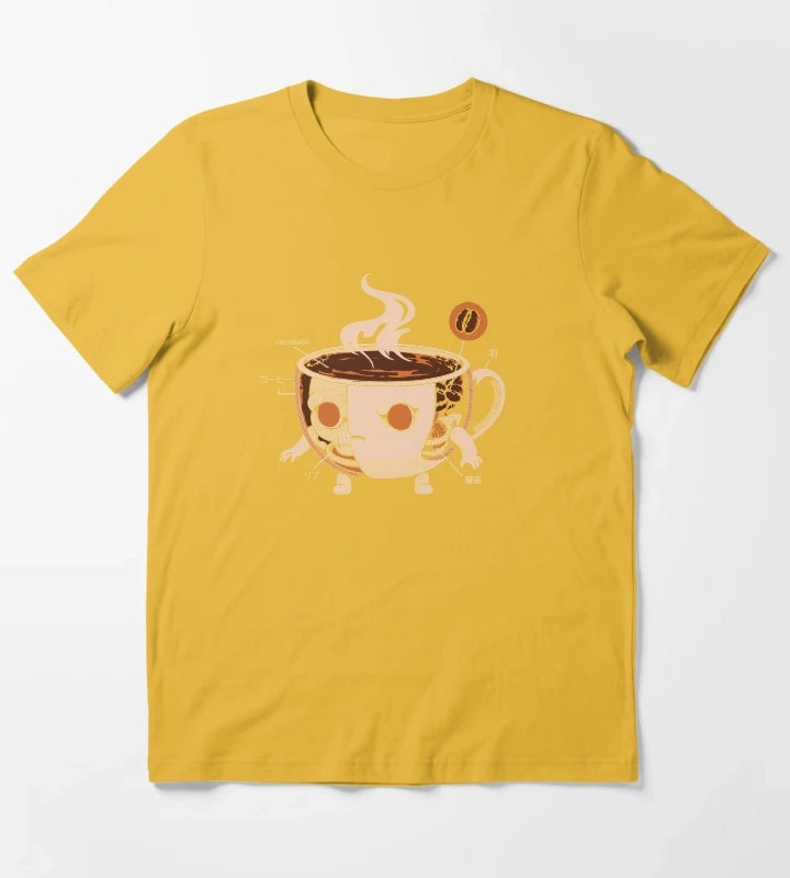 Coffeezilla Xray T-Shirt Yellow