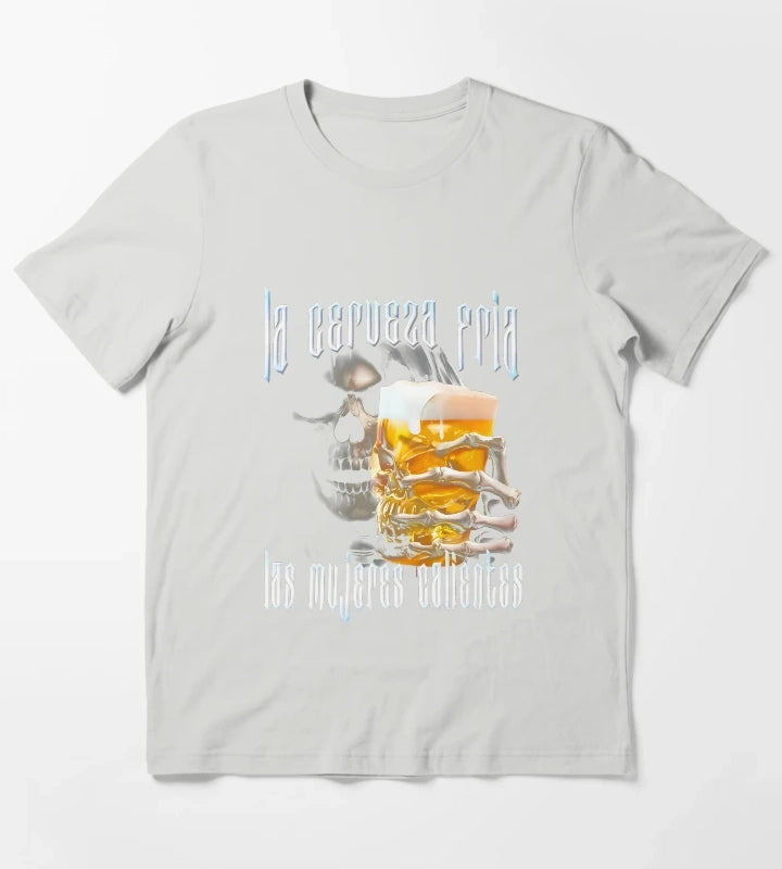 Cold Brew Hot Company T-Shirt Light Grey