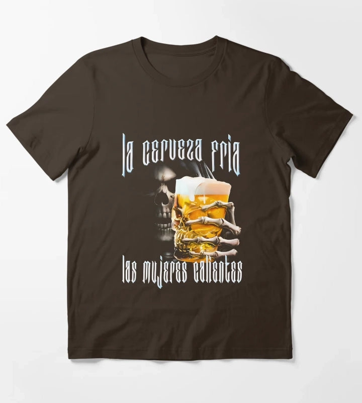 Cold Brew Hot Company T-Shirt Brown