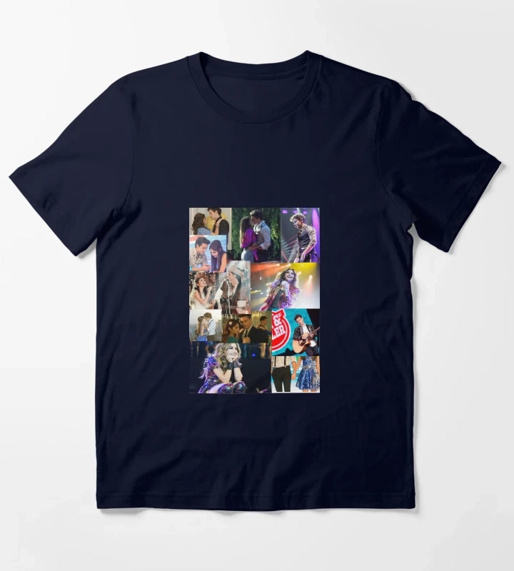 Collage lutteo ruggarol soy Luna live T-Shirt Navy