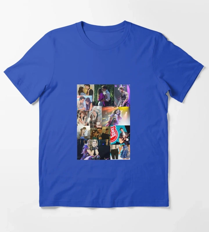 Collage lutteo ruggarol soy Luna live T-Shirt Blue