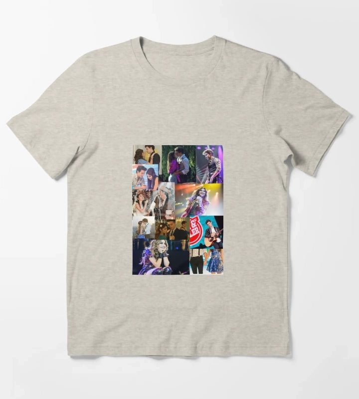 Collage lutteo ruggarol soy Luna live T-Shirt Cream