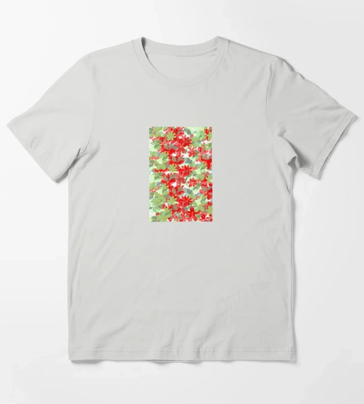Colorful daisy flowers T-Shirt Light Grey