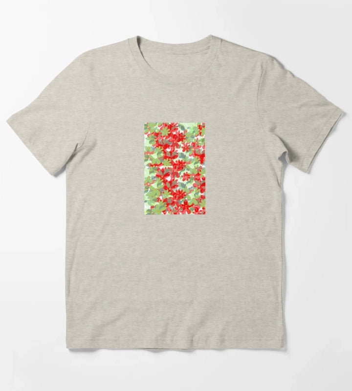 Colorful daisy flowers T-Shirt Cream