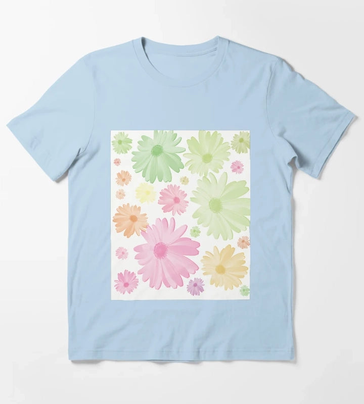 Common daisy T-Shirt Sky Blue