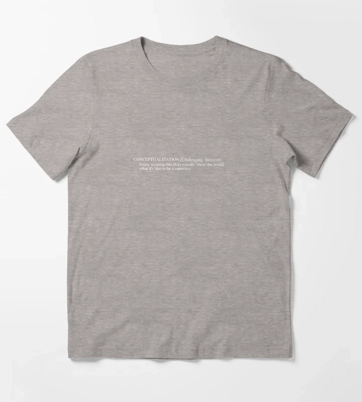 Conceptualization Success Shirt T-Shirt Heather Grey