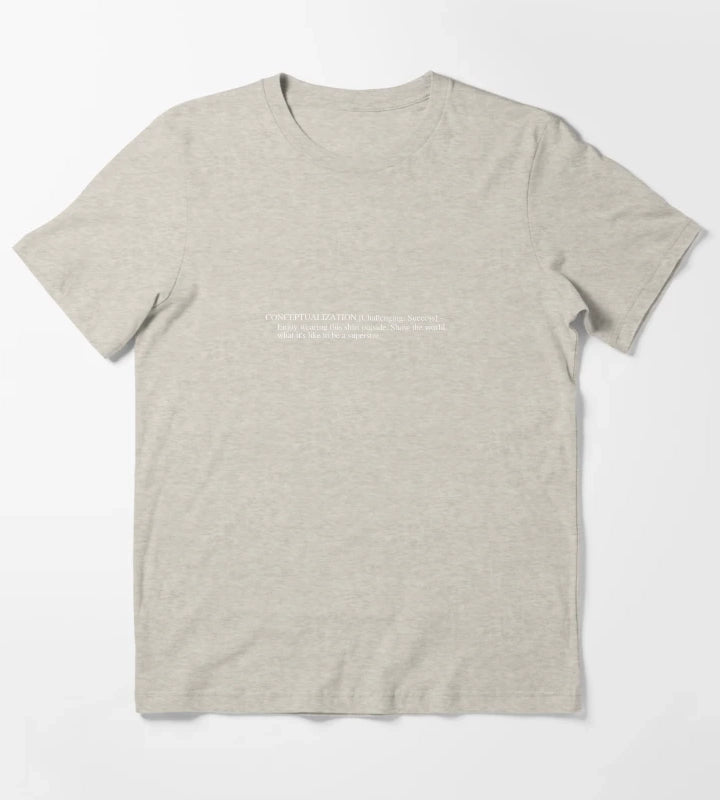 Conceptualization Success Shirt T-Shirt Cream