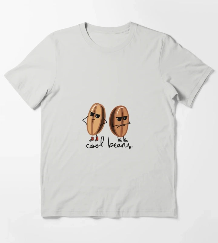 Cool Beans T-Shirt Light Grey