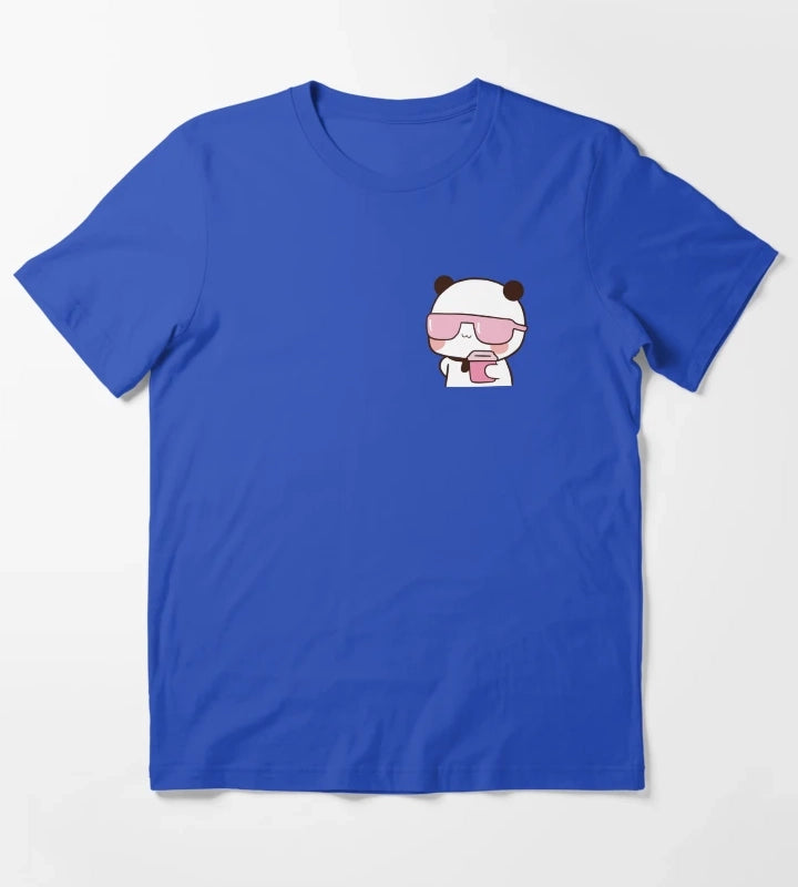 Cool Bubu Drinking T-Shirt Blue