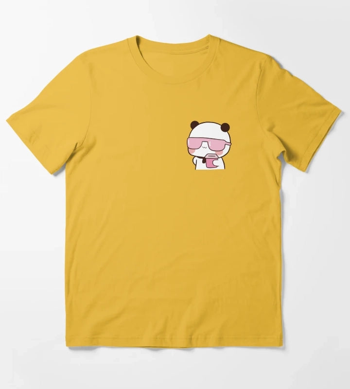 Cool Bubu Drinking T-Shirt Yellow