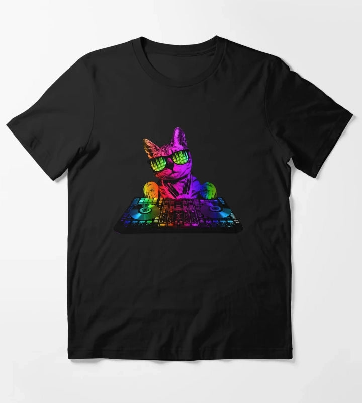 Cool Cat DJ T-Shirt