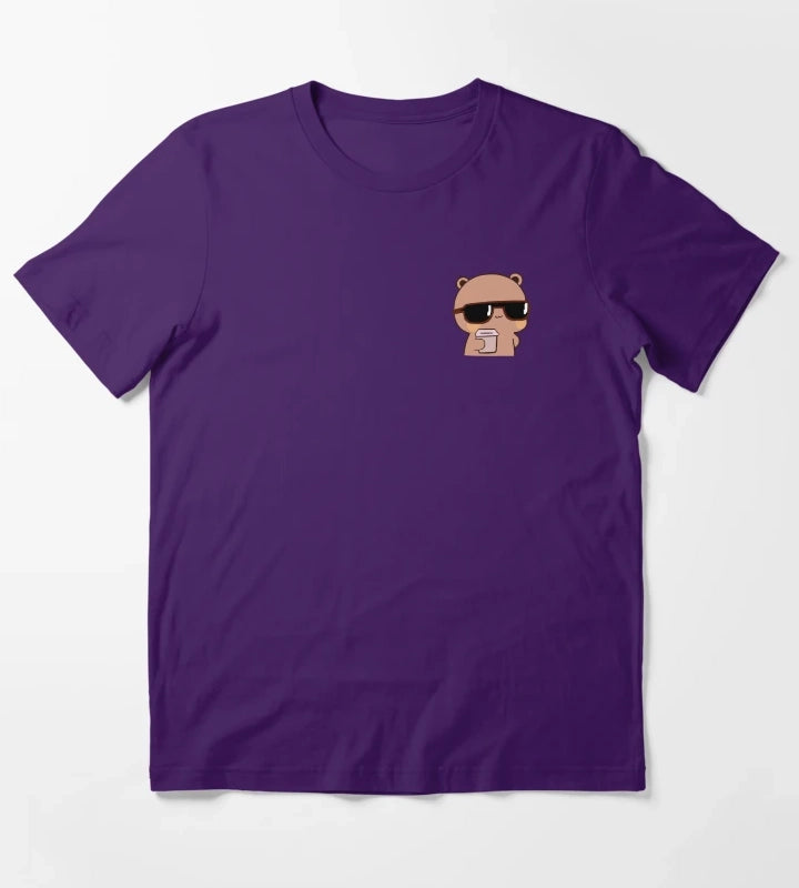Cool Dudu Drinking T-Shirt Purple