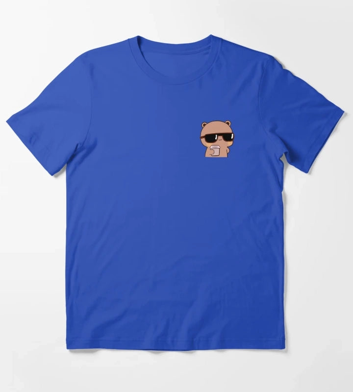 Cool Dudu Drinking T-Shirt Blue