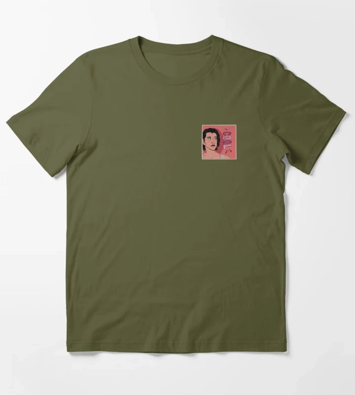 Cool dude Alex Turner T-Shirt Olive Green