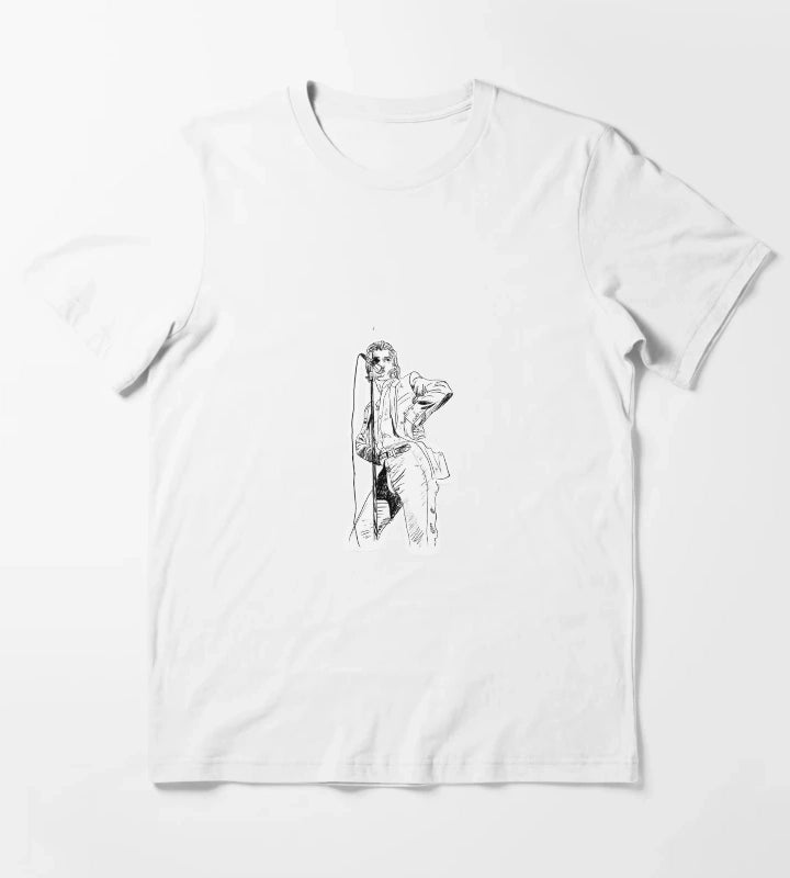 Copy of Alex Turner drawing T-Shirt White