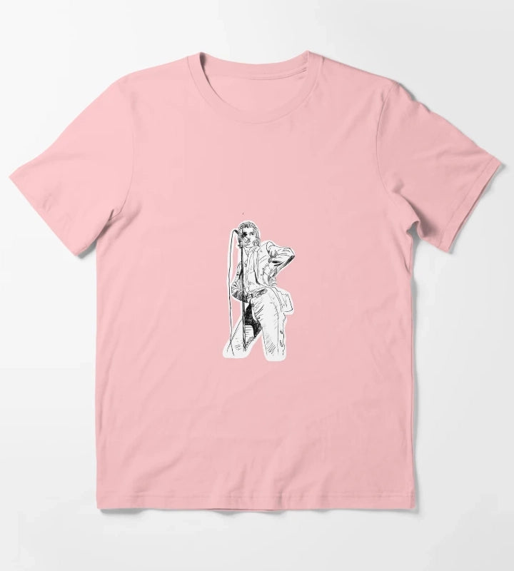 Copy of Alex Turner drawing T-Shirt Dark Grey