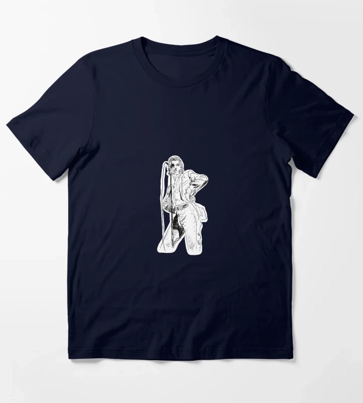 Copy of Alex Turner drawing T-Shirt Navy