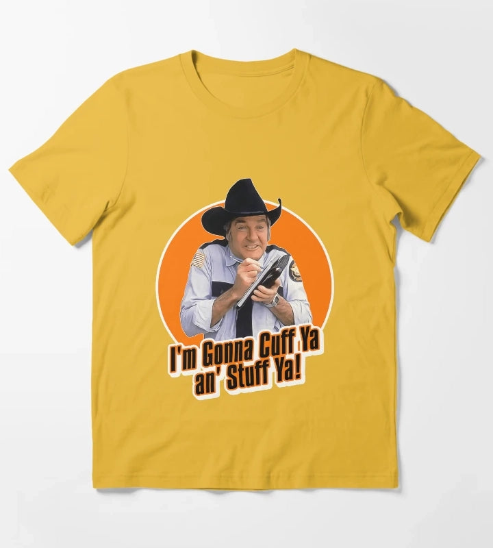 Copy of Mens Womens Dukes Of Hazzard Cool Gift T-Shirt Yellow