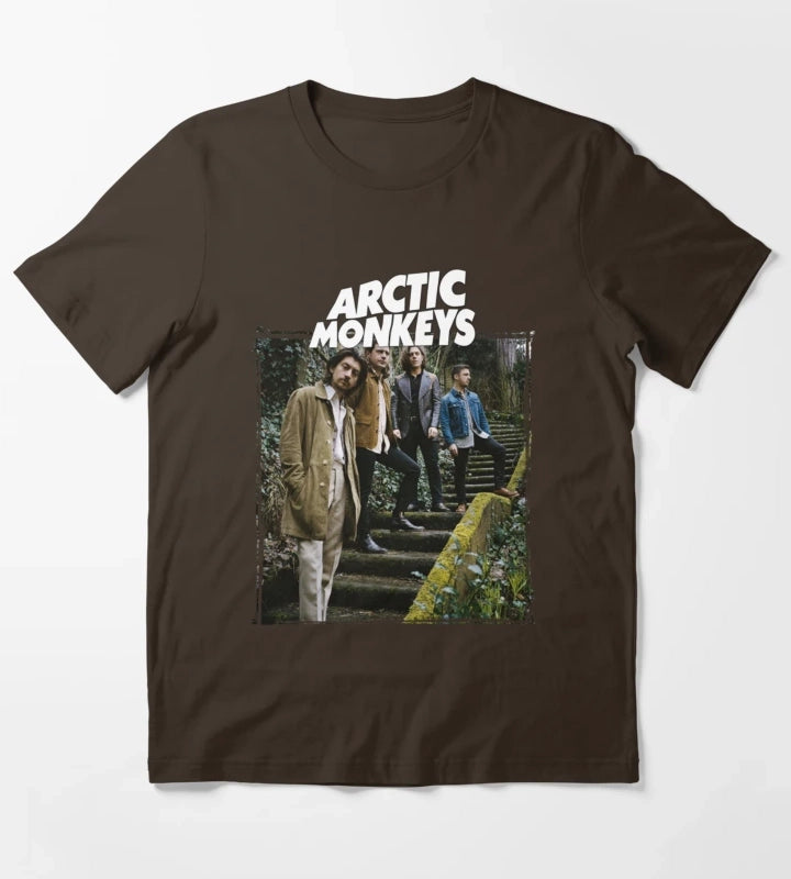 Copy of arctic monkeys T-Shirt Brown