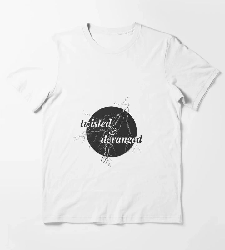 Copy of twisted and deranged 2 T-Shirt White