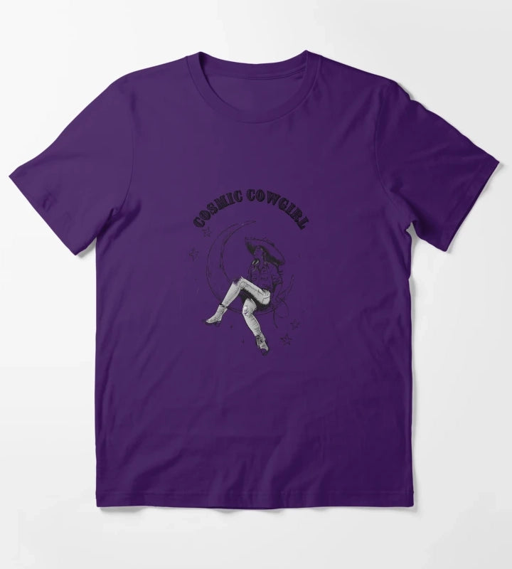Cosmic Cowgirl T-Shirt Purple